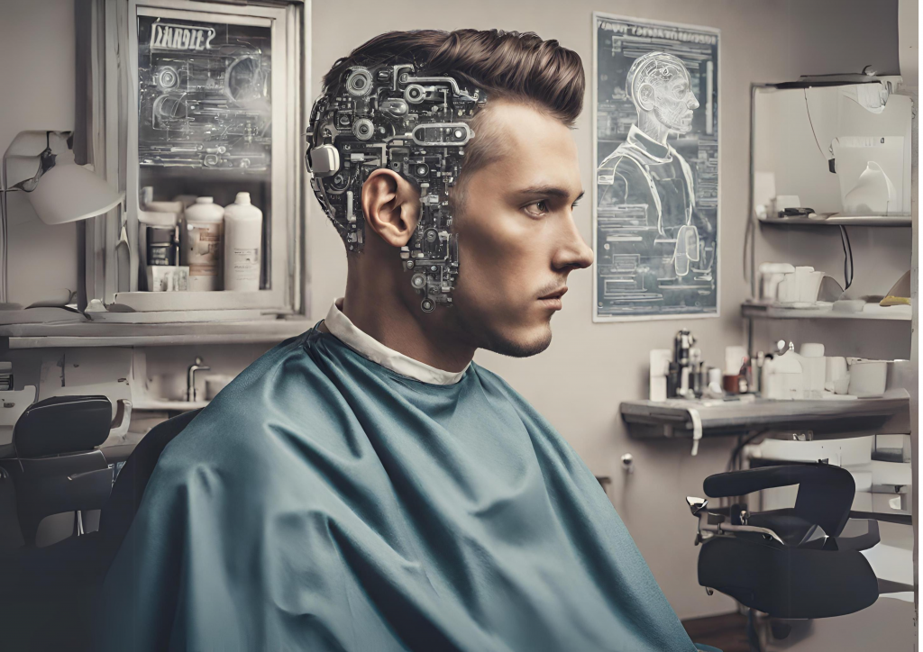 intelligenza artificiale e barbieri